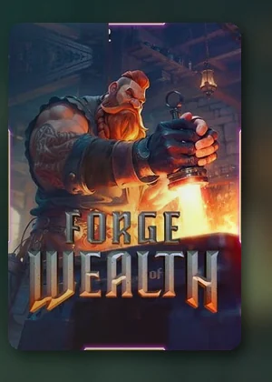 ปกเกมสล็อต Forge of Wealth ในห้องสล็อต CK9